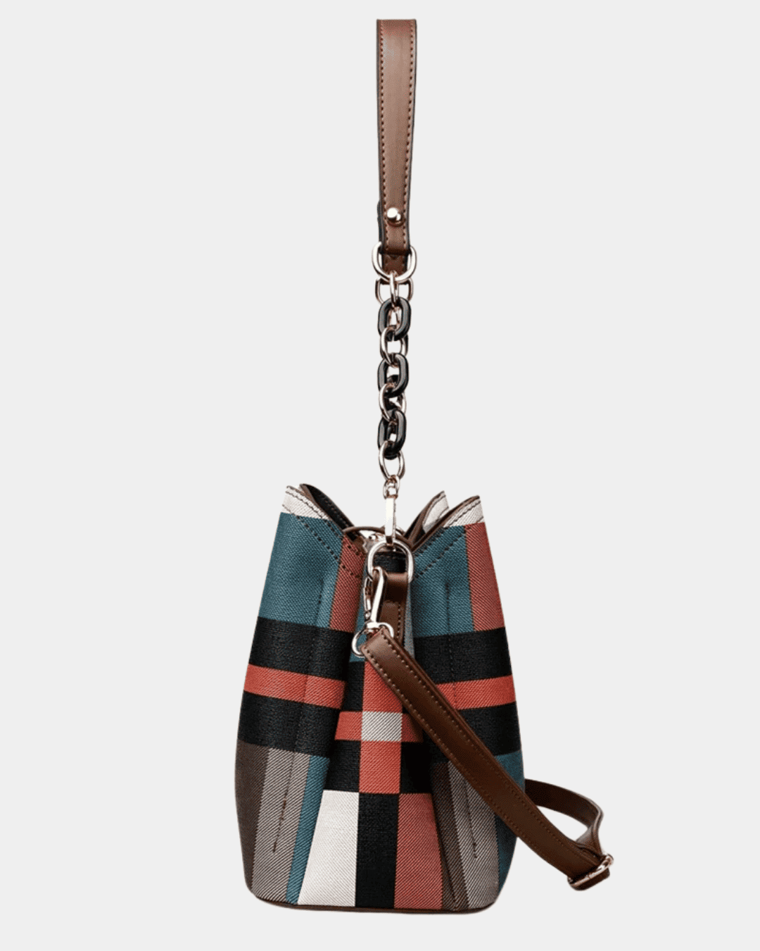 Sac cabas Alice en cuir imprim