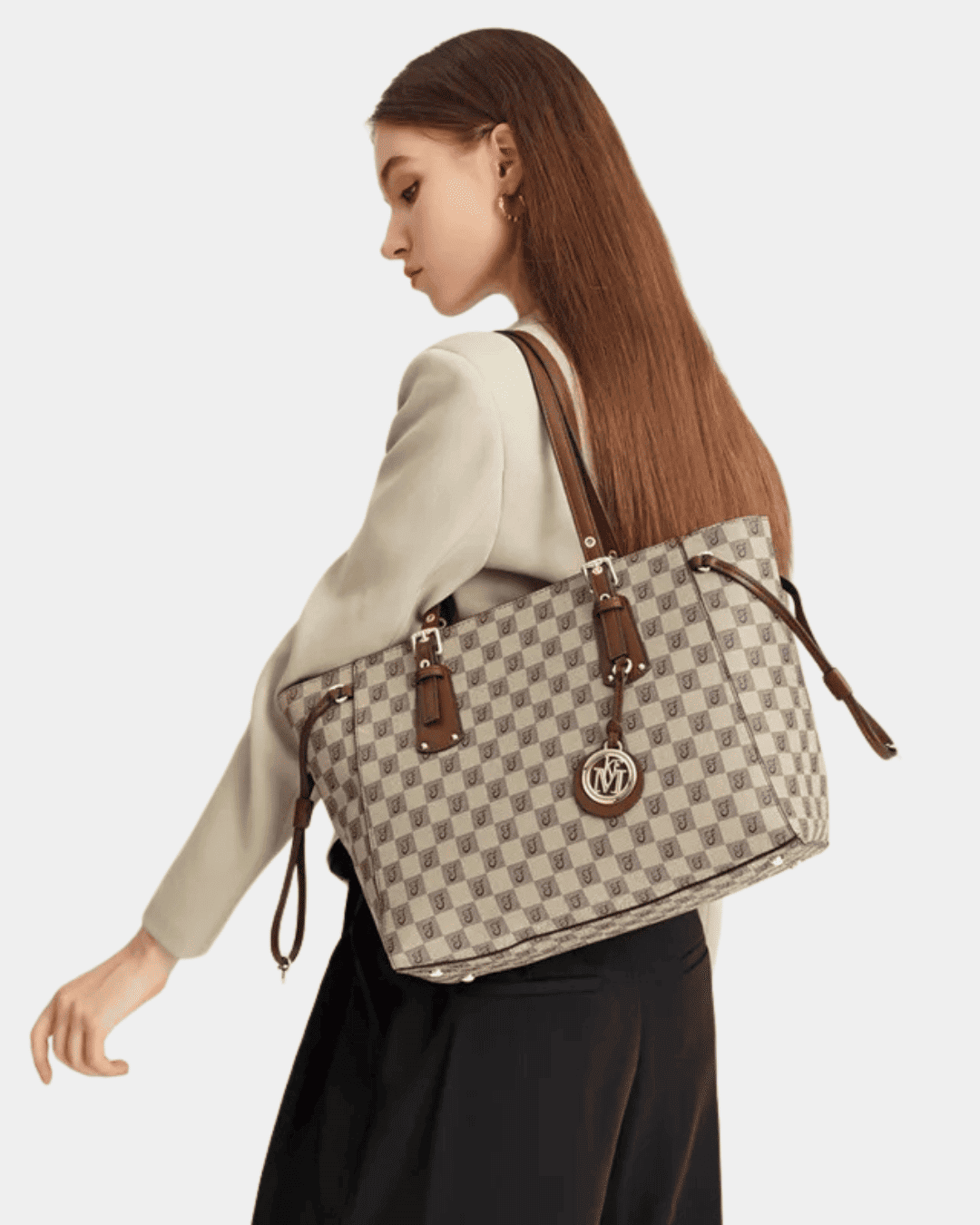 Sac Louise Retro en cuir premium