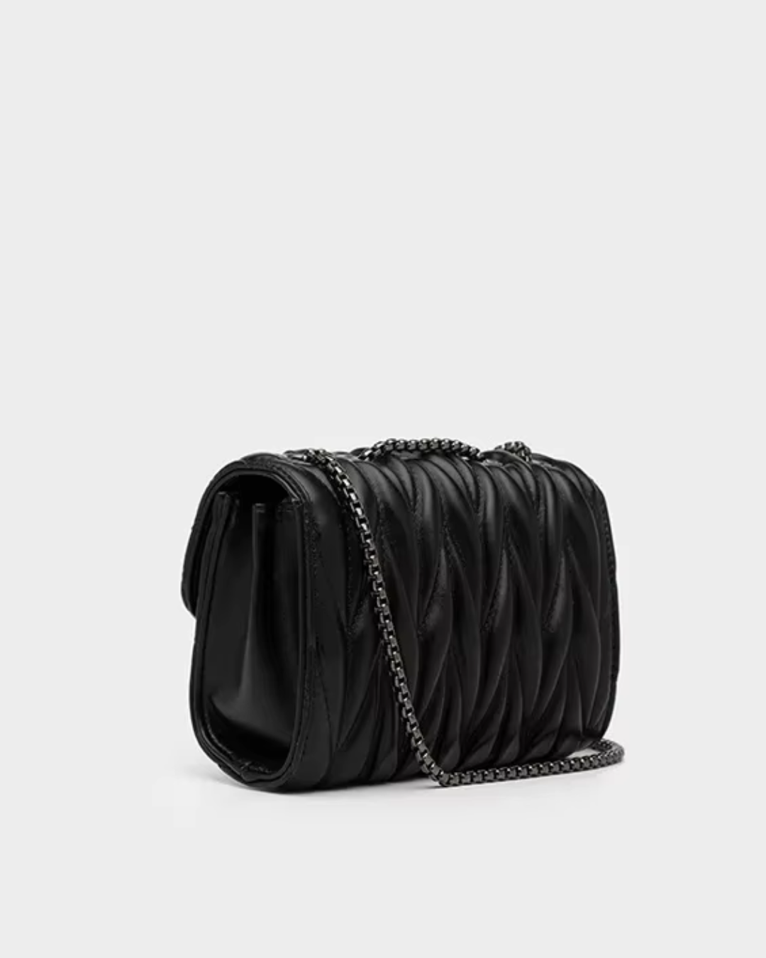 Sac chaud en cuir matelass