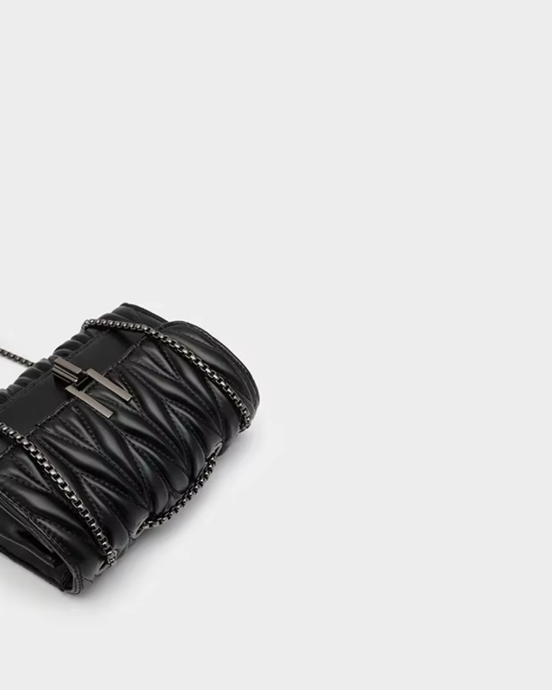 Sac chaud en cuir matelass