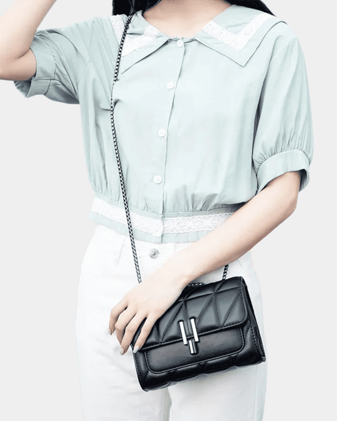 Sac Nina en cuir matelass