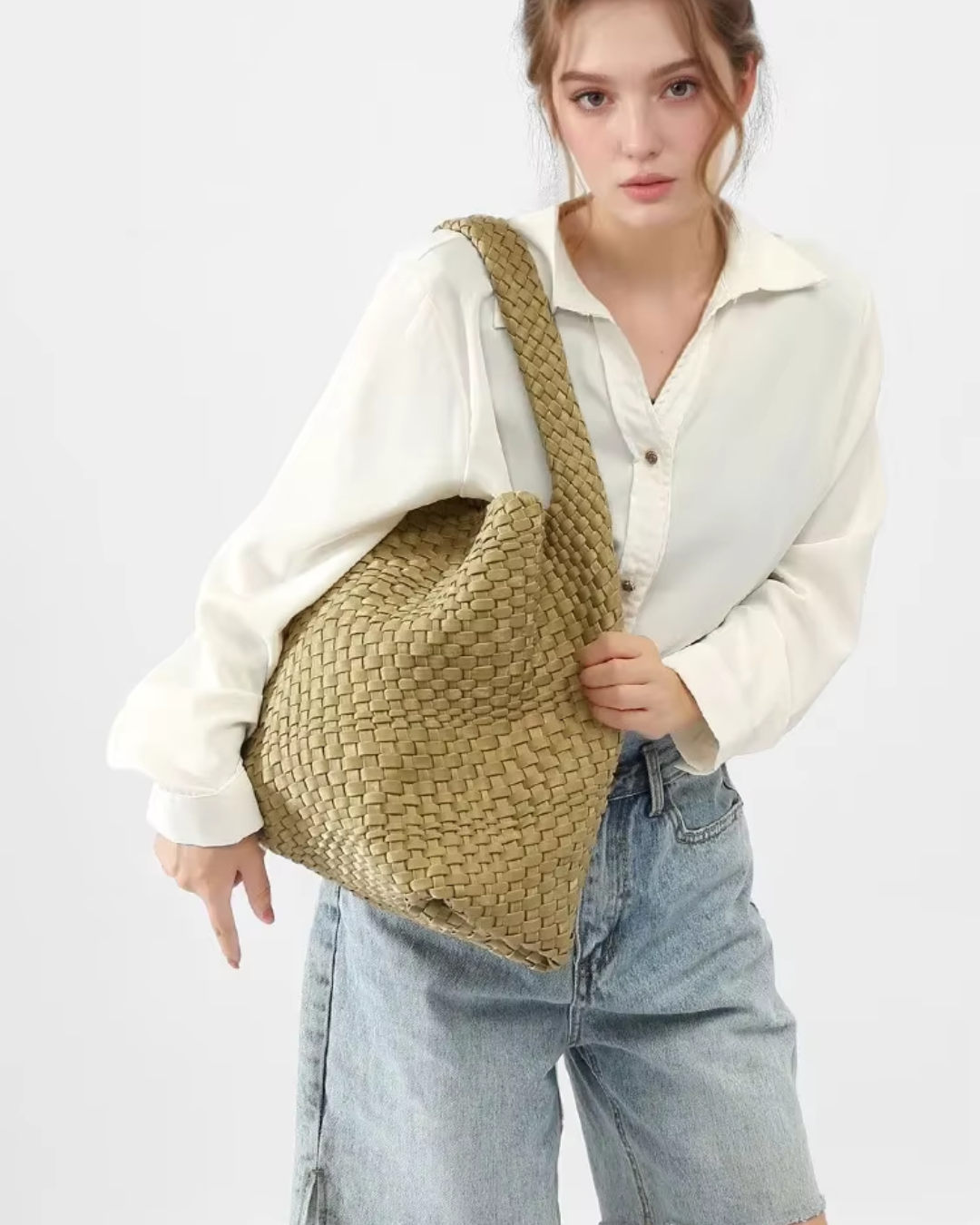 Grand sac à main fait main été 2026