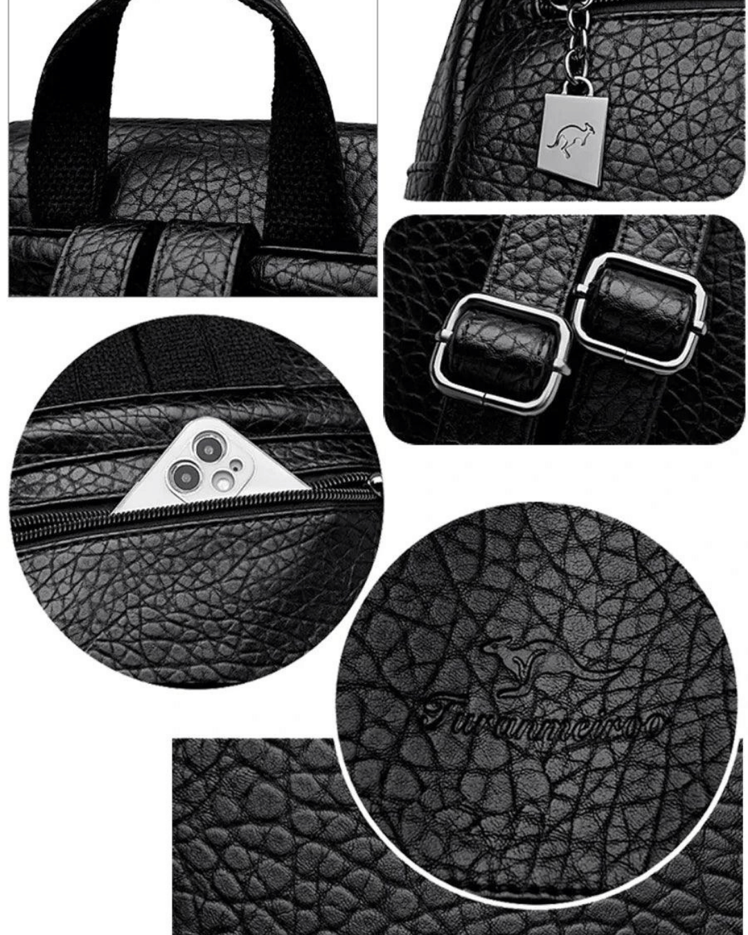 Sac à dos en cuir pour femme Jade