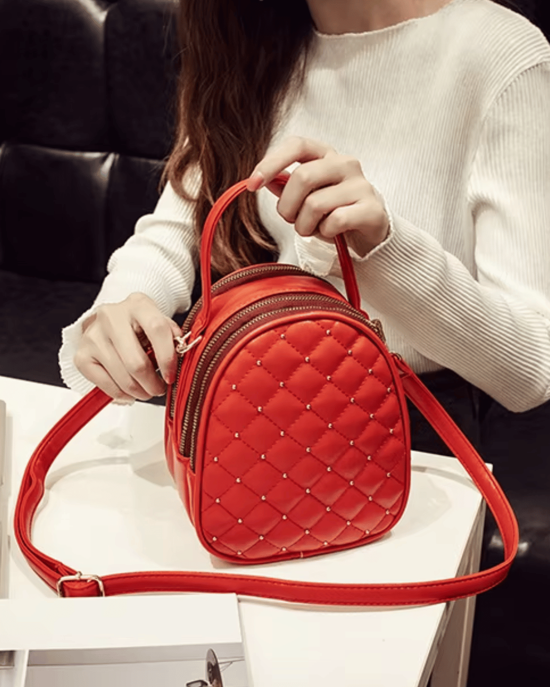 Sac en cuir Perla