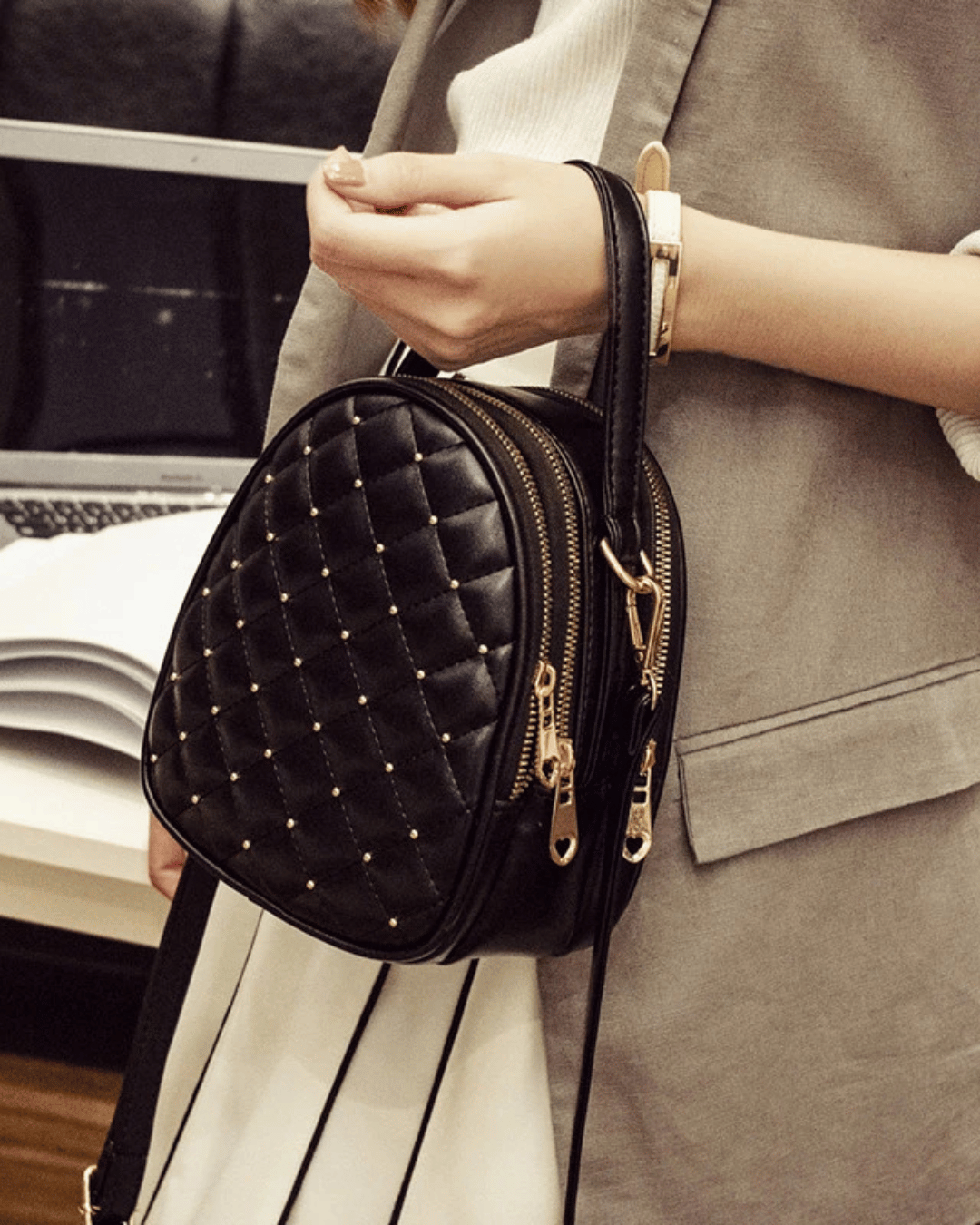 Sac en cuir Perla