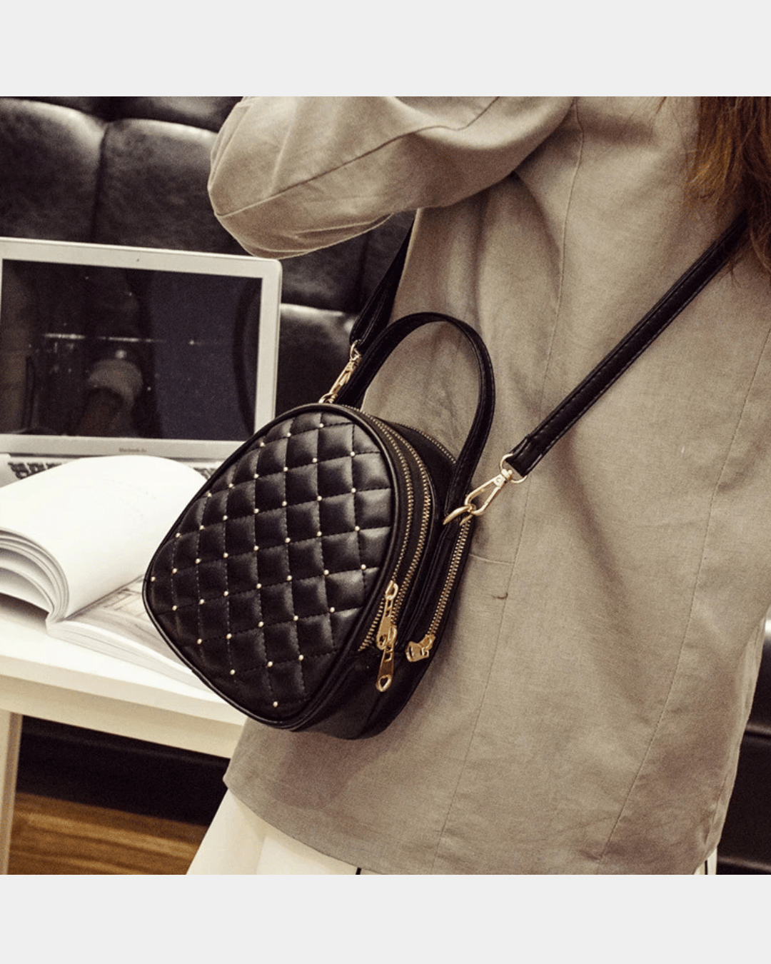 Sac en cuir Perla