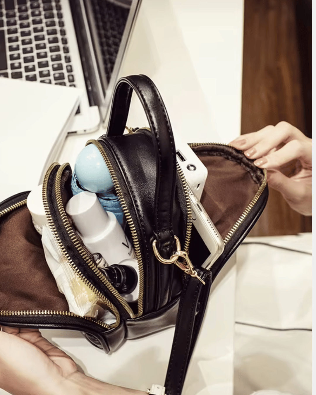 Sac en cuir Perla