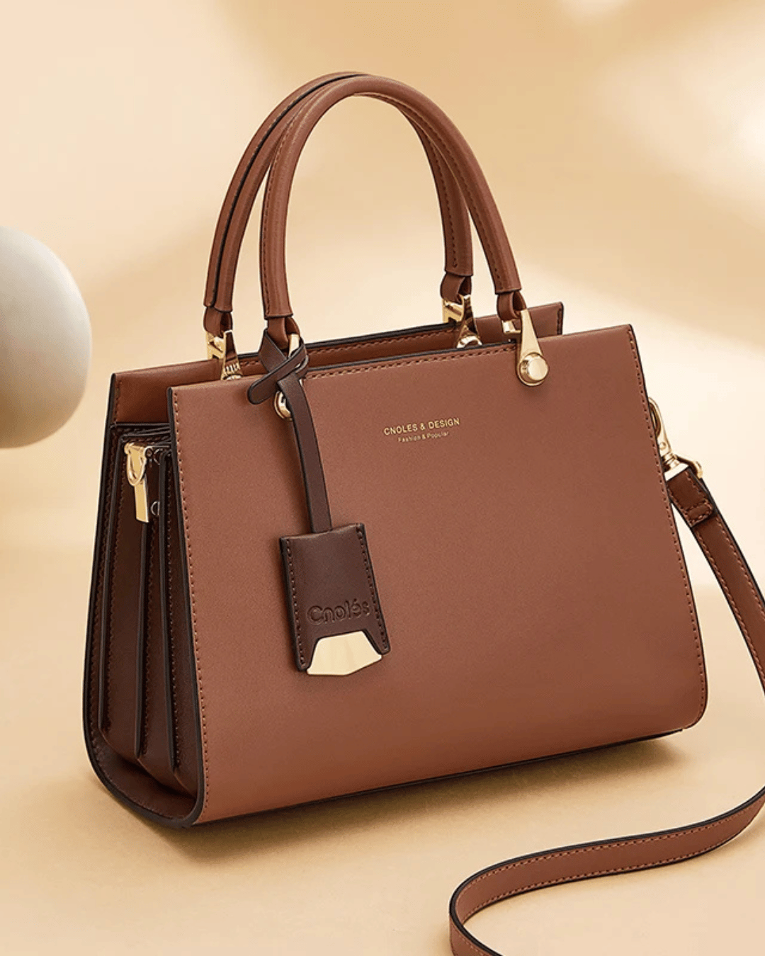 Sac fourre-tout Mayara en cuir premium