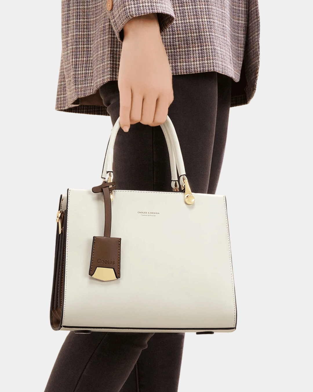 Sac fourre-tout Mayara en cuir premium