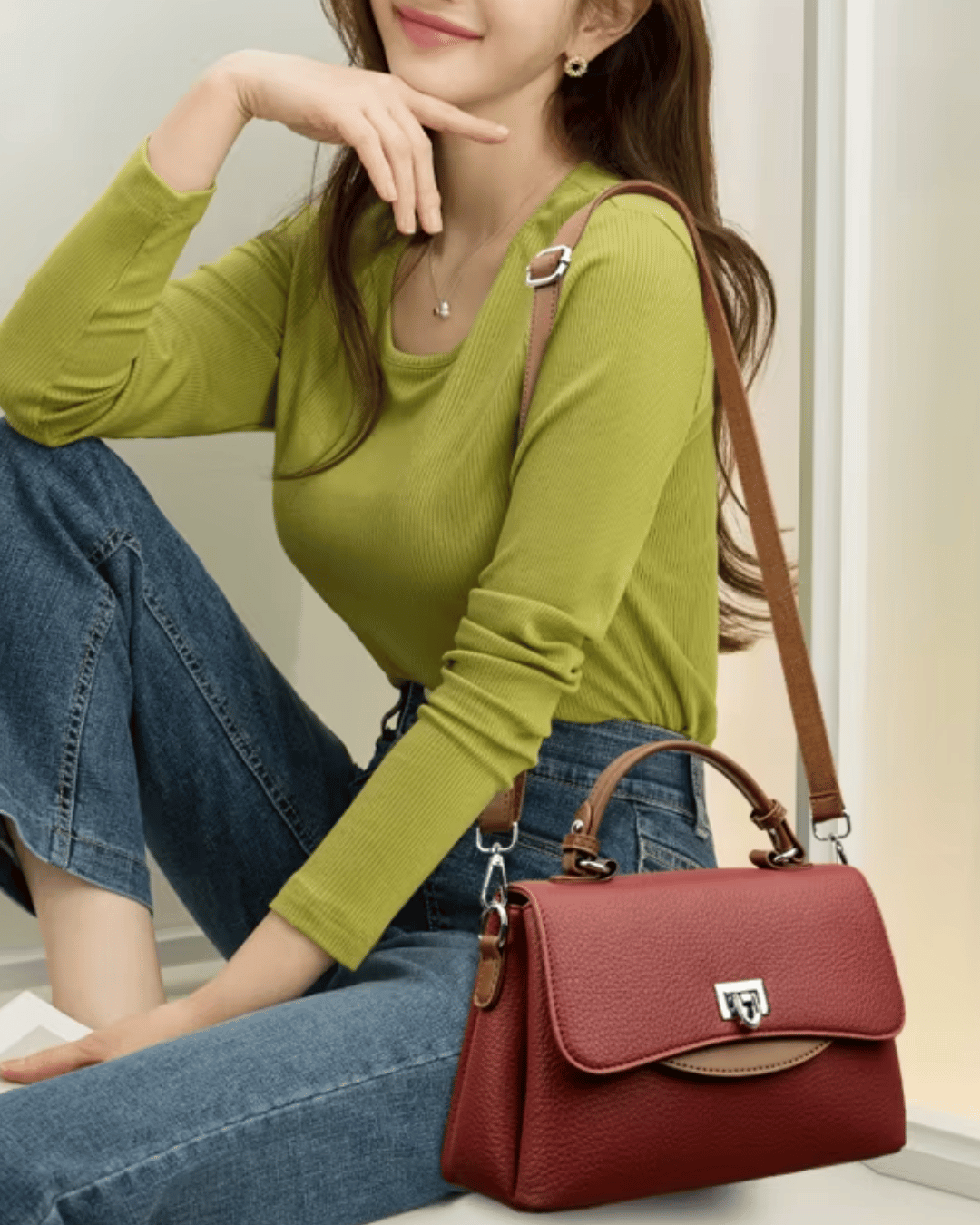 Sac en cuir Mûre