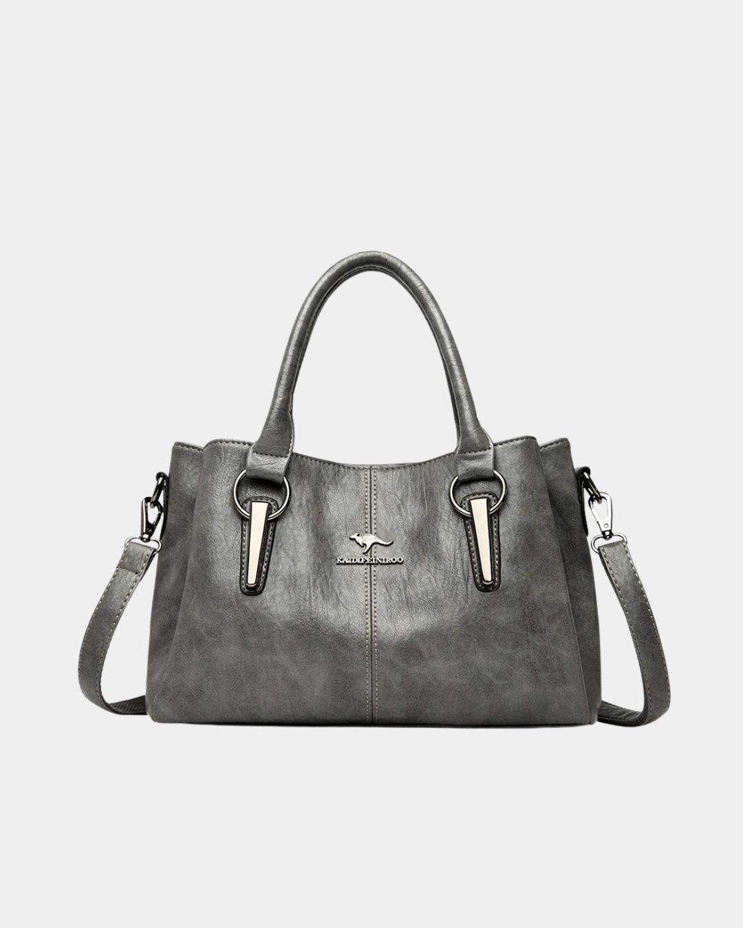 Sac rétro en cuir véritable