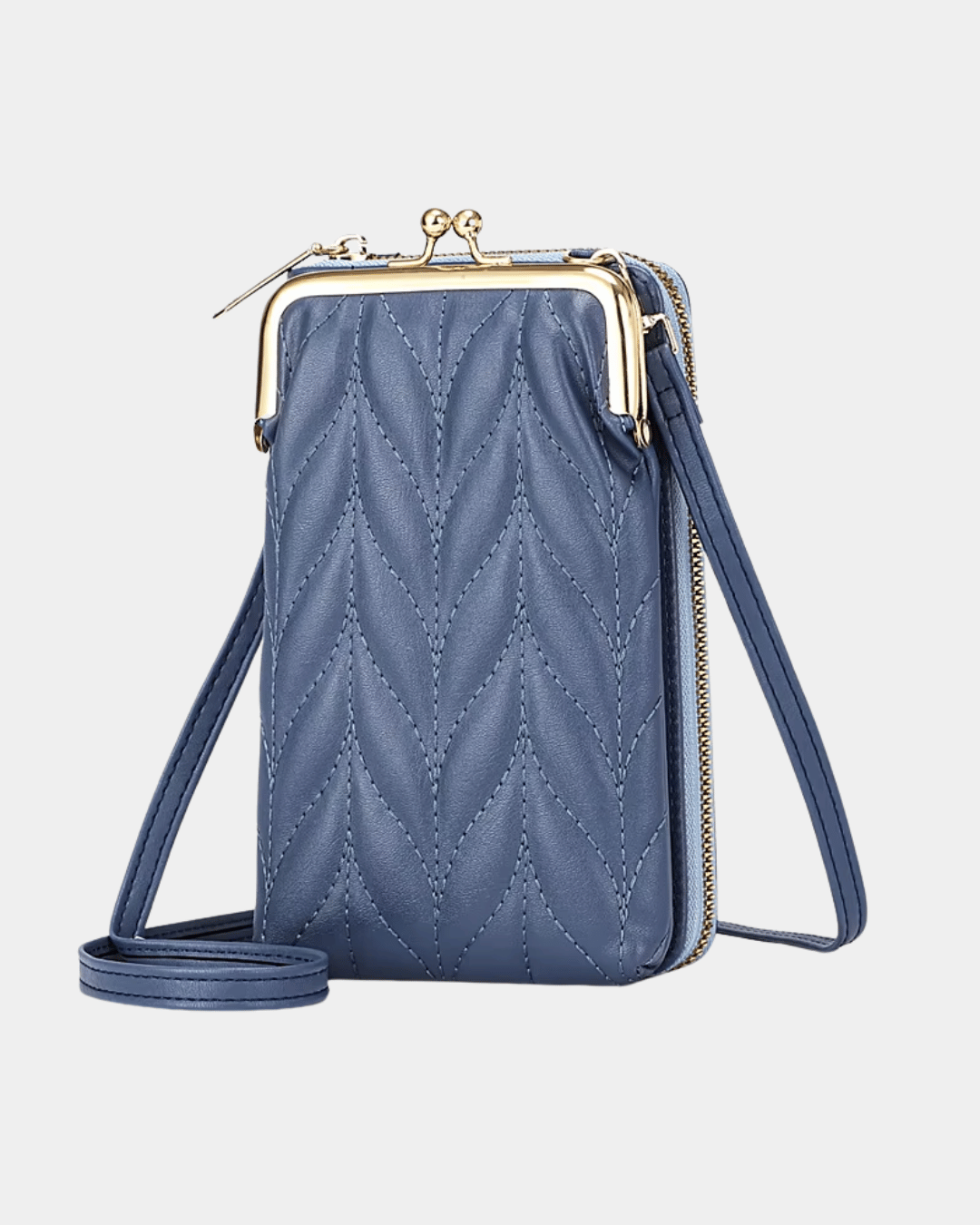 Sac portefeuille compact en cui