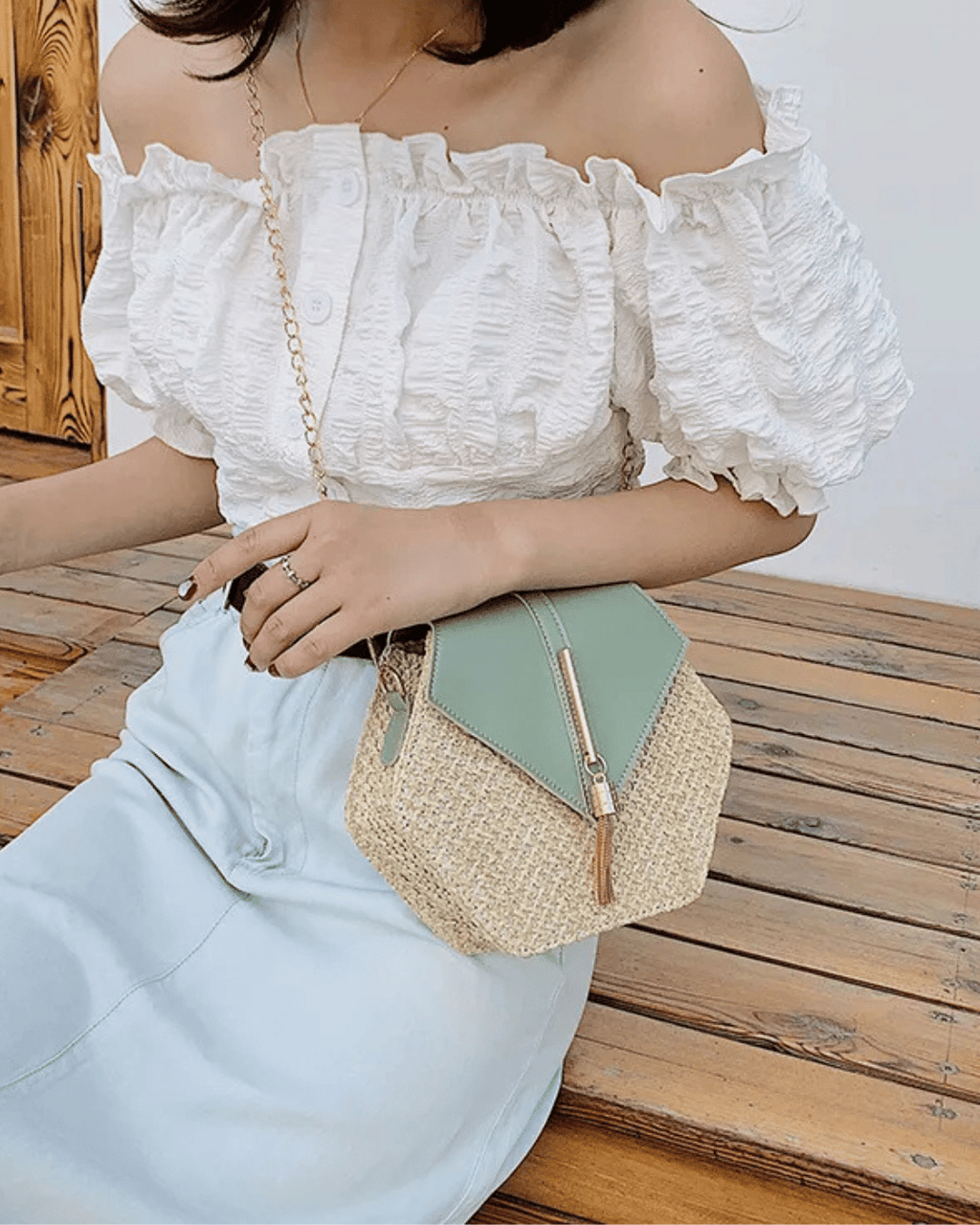 Sac en paille Dayan