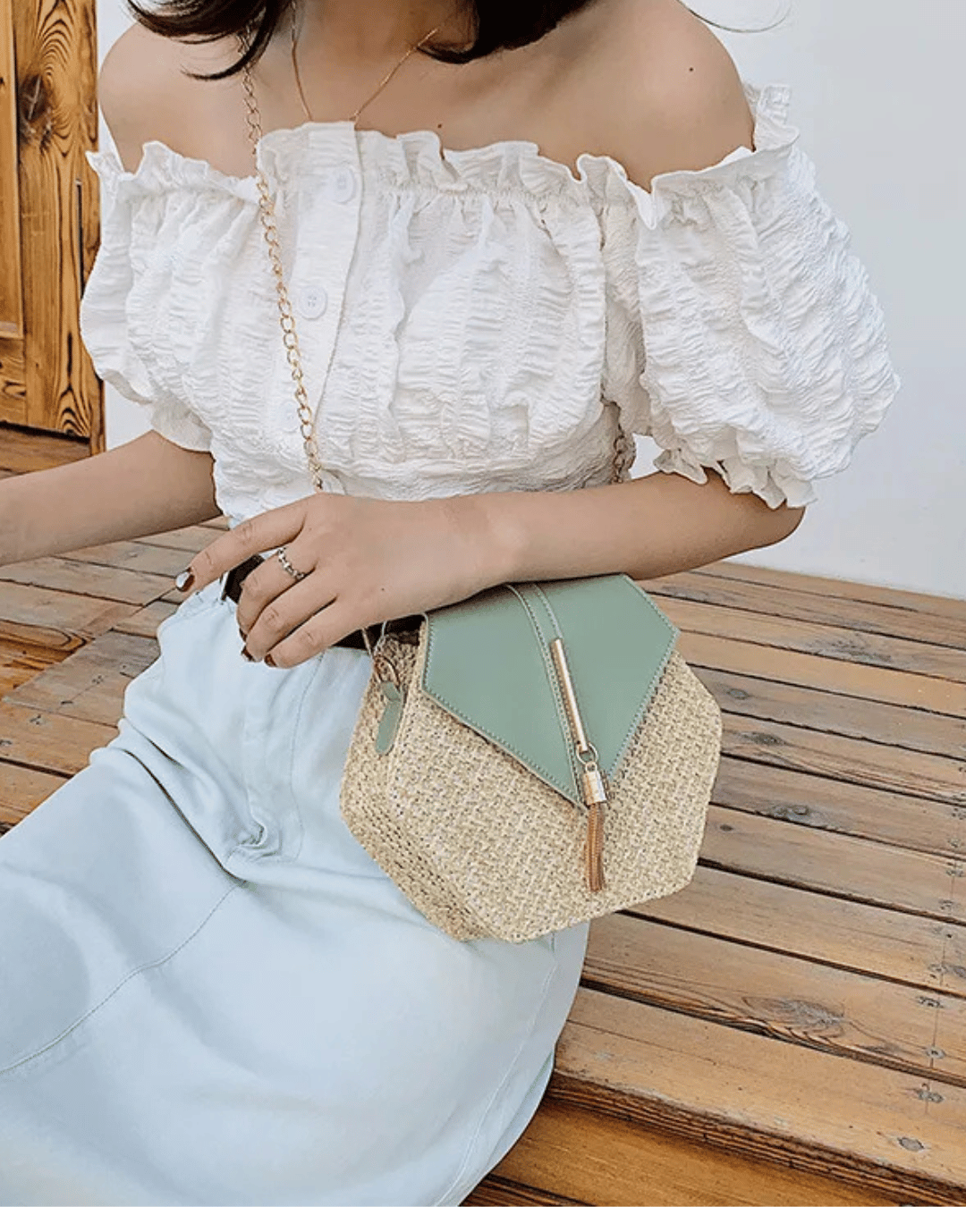Sac en paille Dayan