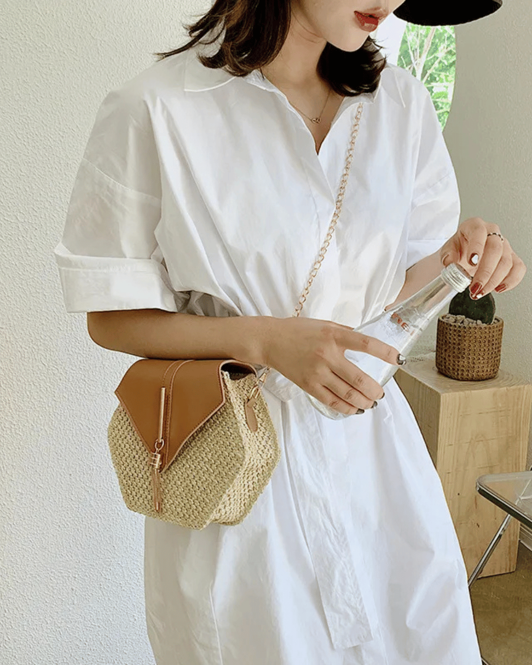 Sac en paille Dayan
