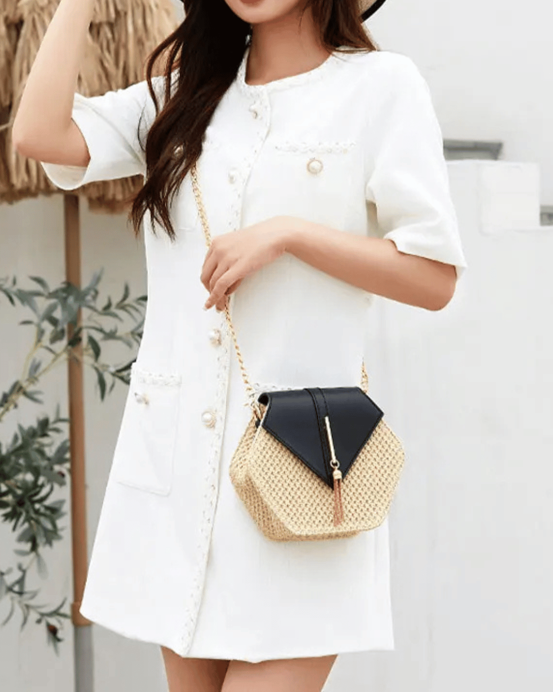 Sac en paille Dayan