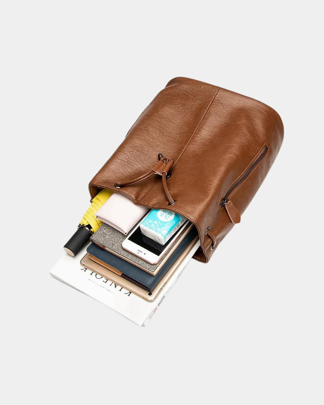 Sac à dos en cuir Romane