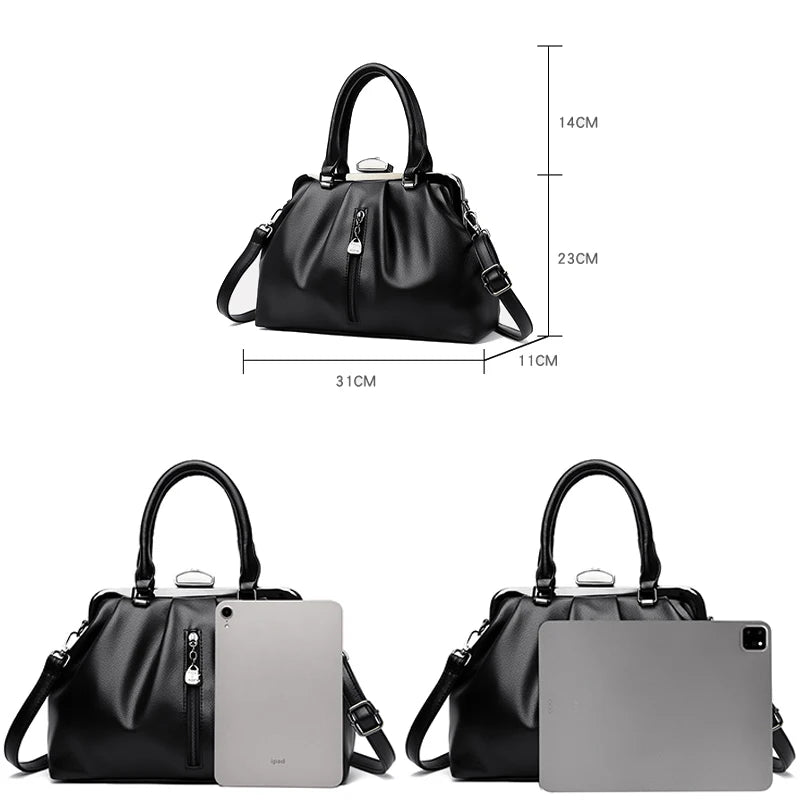 Sac fourre-tout en cuir Amanda Lins