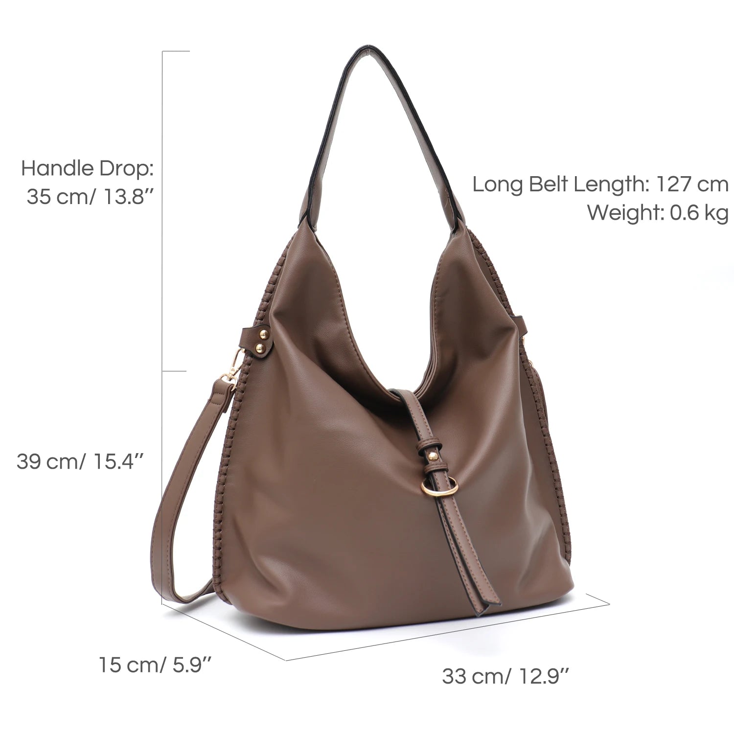 Sac Emma en cuir véritable
