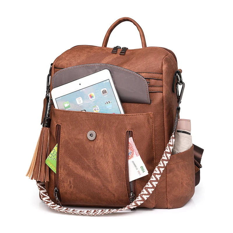 Sac à dos Sandy en cuir vintage, nouvelle collection