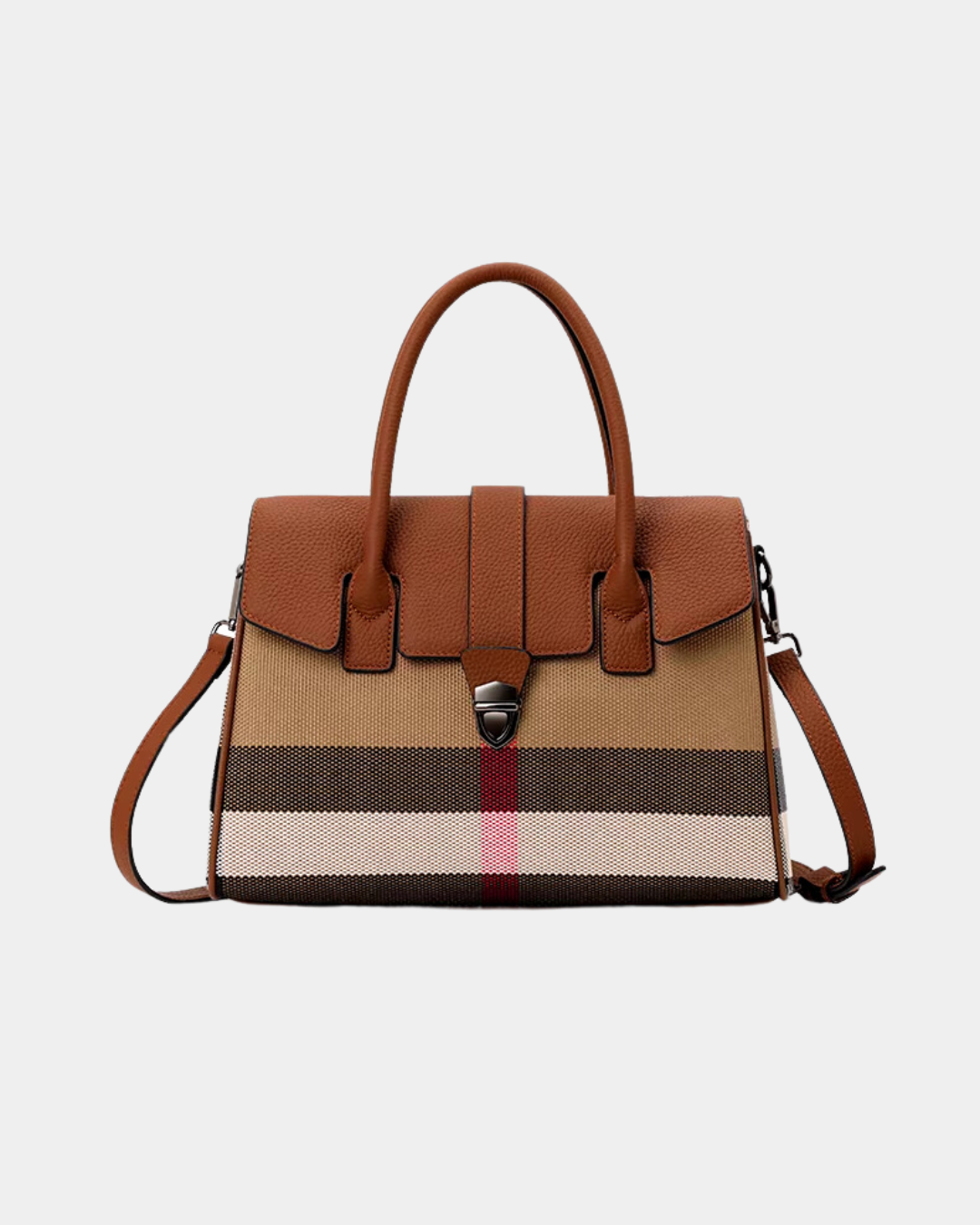 Sac en cuir à carreaux de qualité supérieure Neve