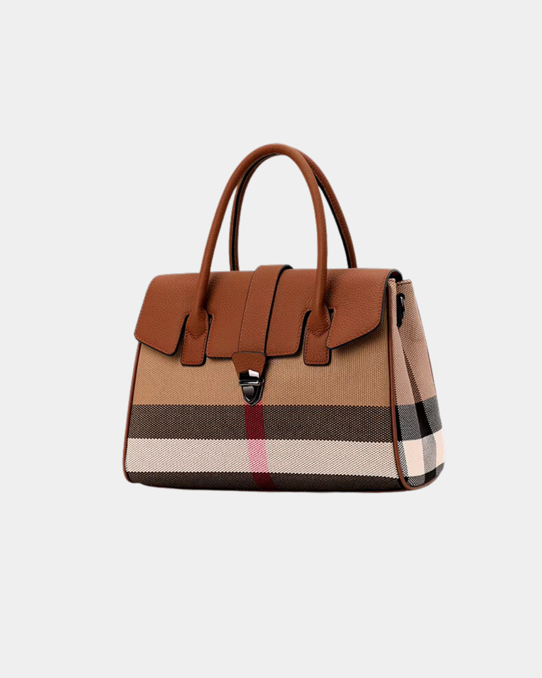 Sac en cuir à carreaux de qualité supérieure Neve