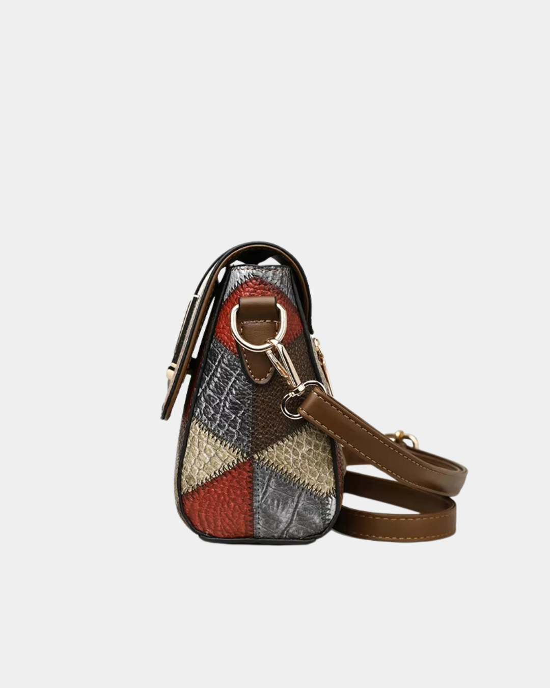 Bolsa Flopy com estampa Geométric