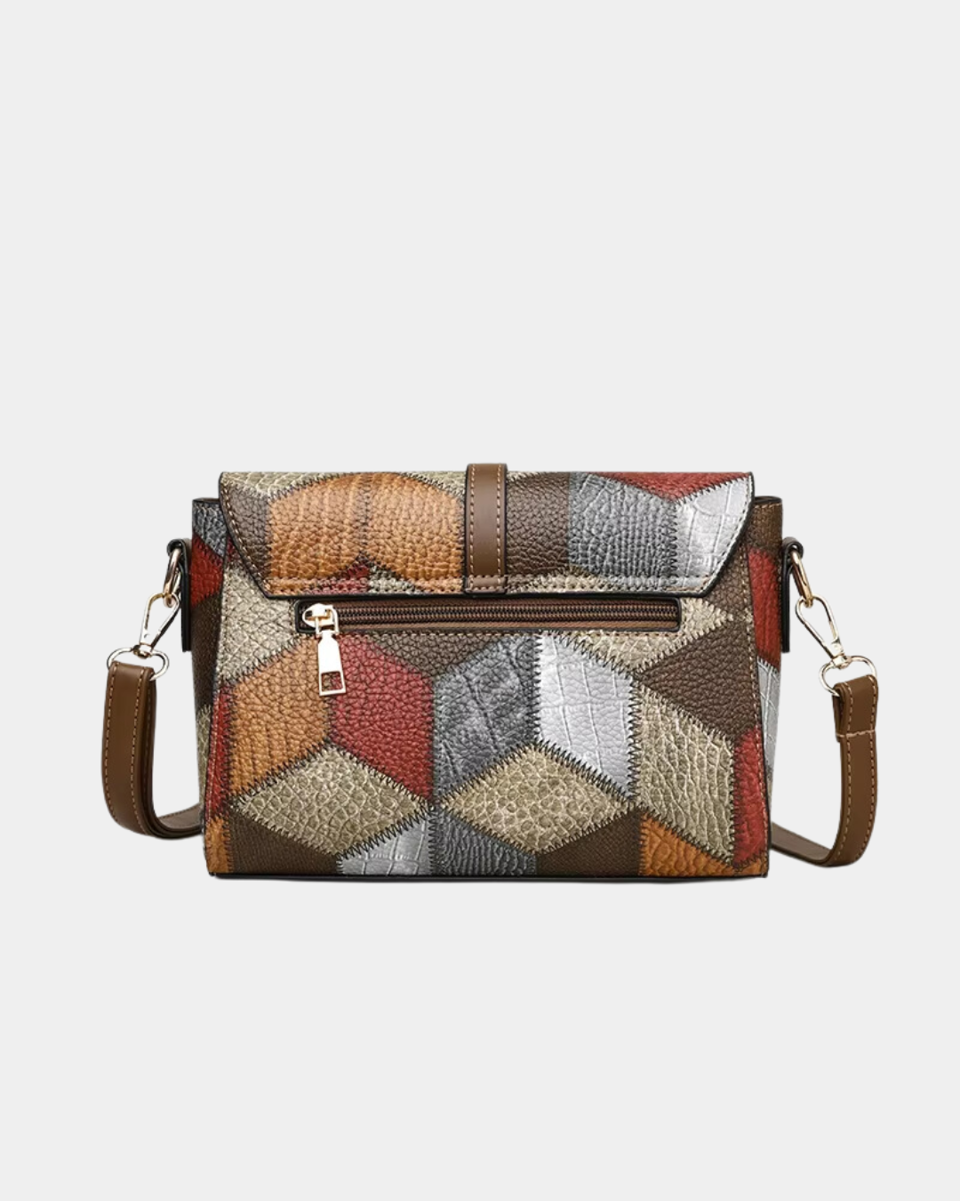 Bolsa Flopy com estampa Geométric